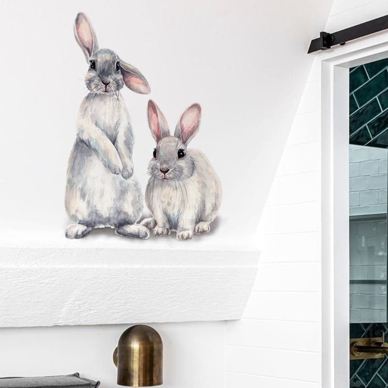 Rabbit wall sticker