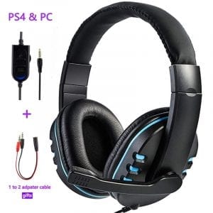 Headphones with microphone for consoles and computers