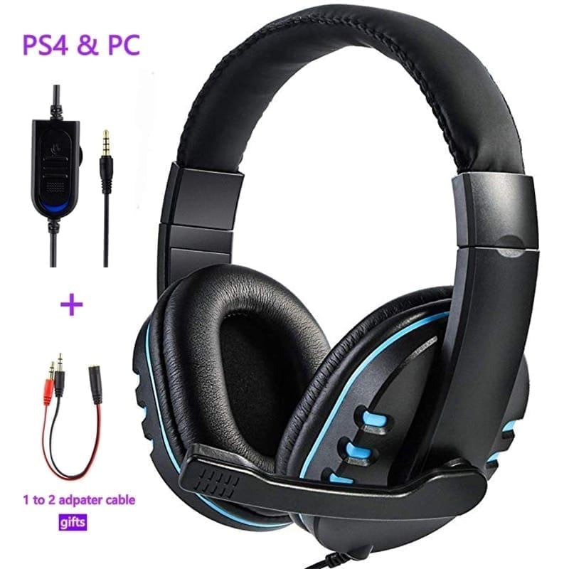 Headphones with microphone for consoles and computers