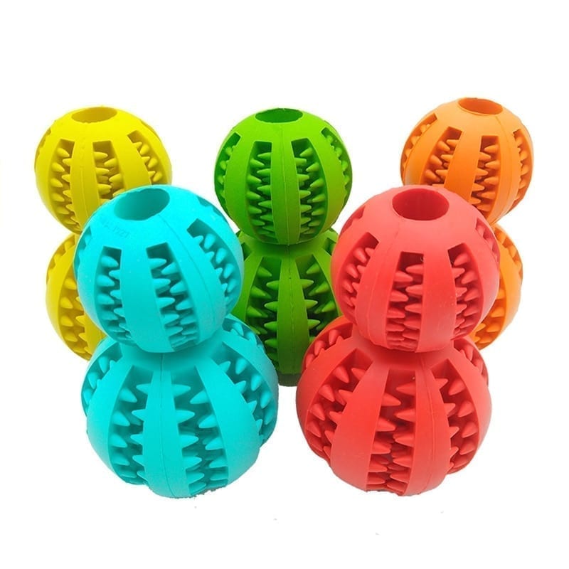A game ball for the dog to keep the teeth and enjoy