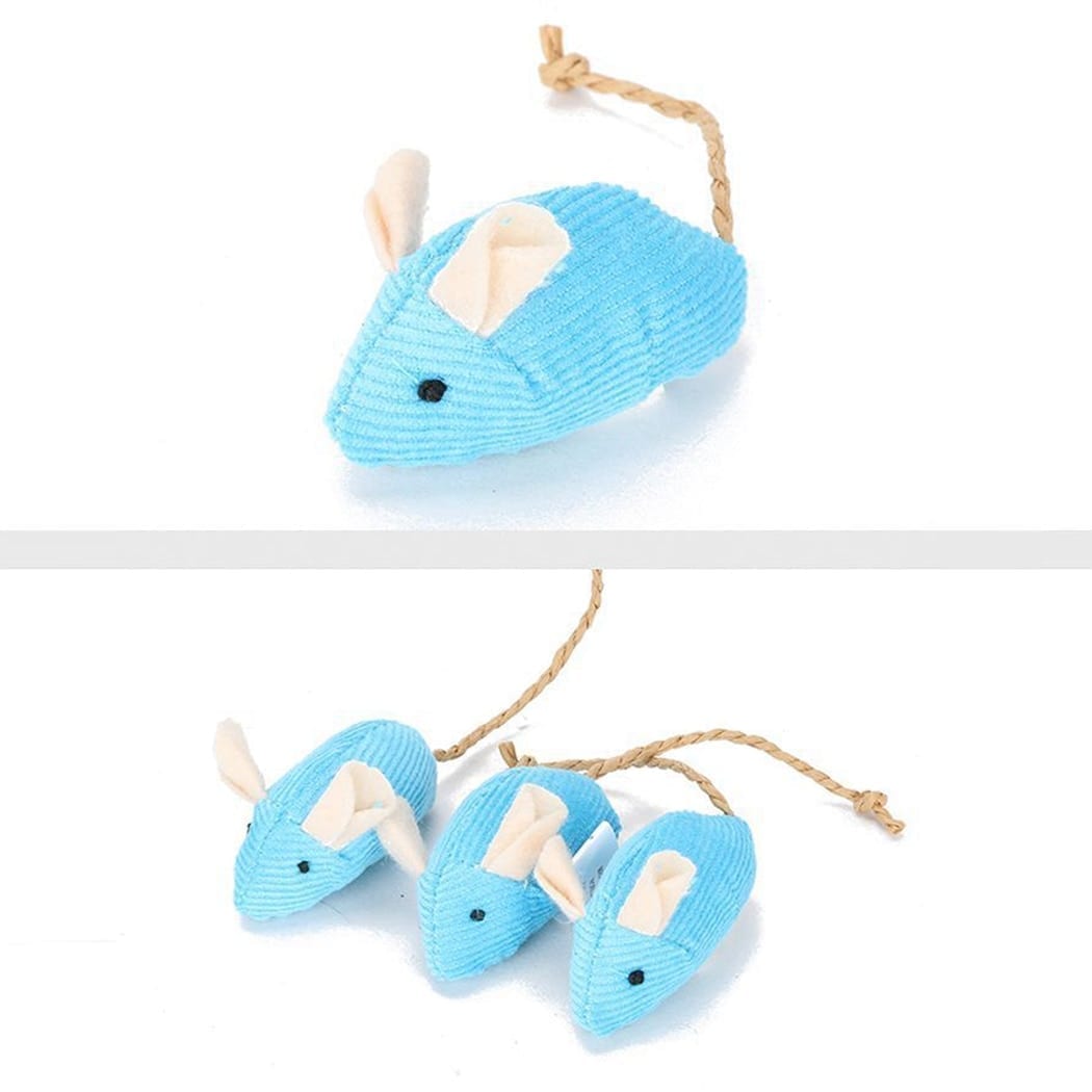 3 pcs mouse toy for cat