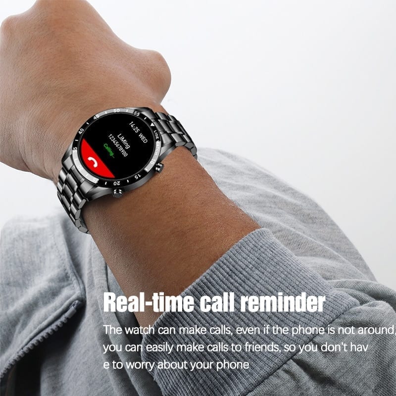 Sporty lige smart watch for men, waterproof