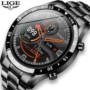Sporty lige smart watch for men, waterproof