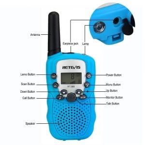 RETEVIS RT388 Walkie talkie for children range up to 800 meters