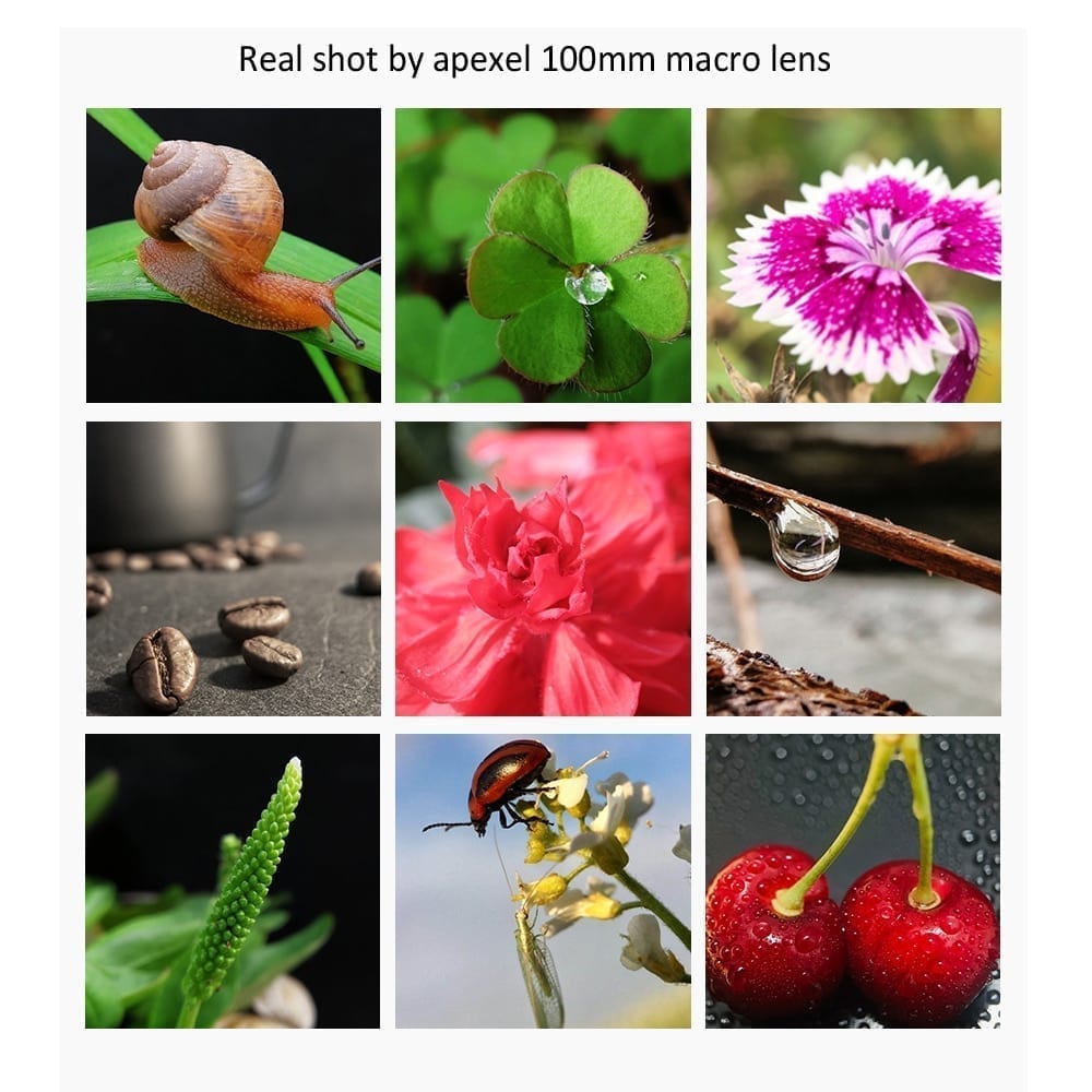 Apexel 100mm lens for cellphone