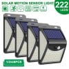 Solar projector with led lights including motion sensor