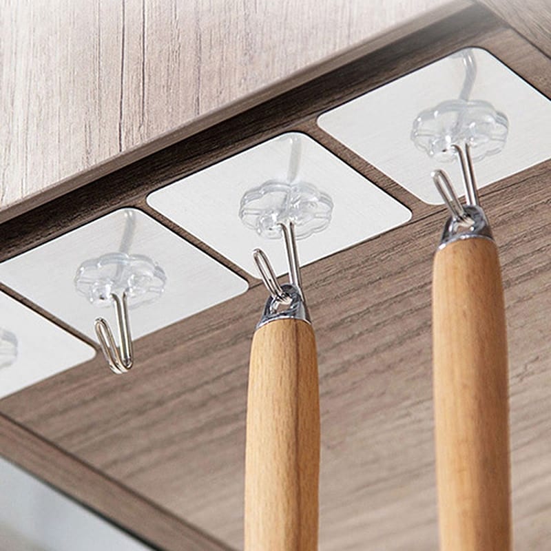 Quality hooks for a variety of uses in the kitchen or bathroom