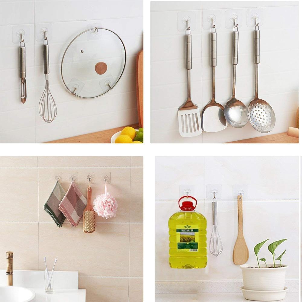 Quality hooks for a variety of uses in the kitchen or bathroom