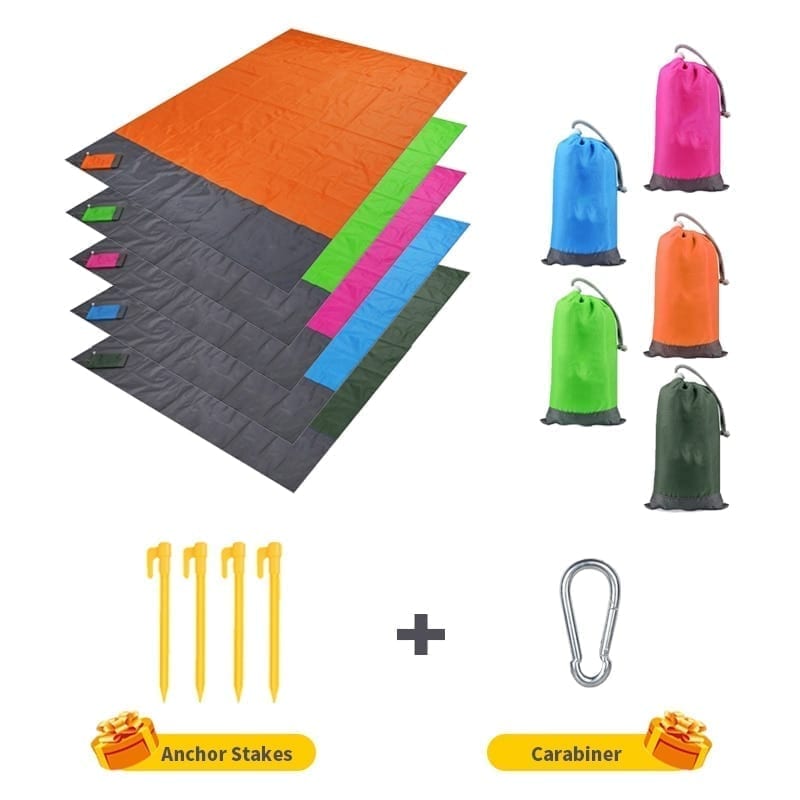 2×2.1m waterproof folding and lightweight beach mat