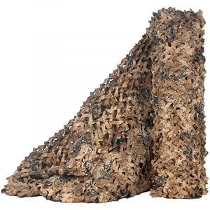 Up to 10 meters camouflage shade net for camping or yard