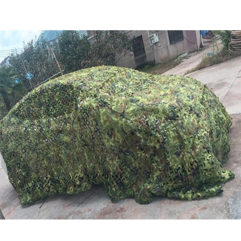 Up to 10 meters camouflage shade net for camping or yard