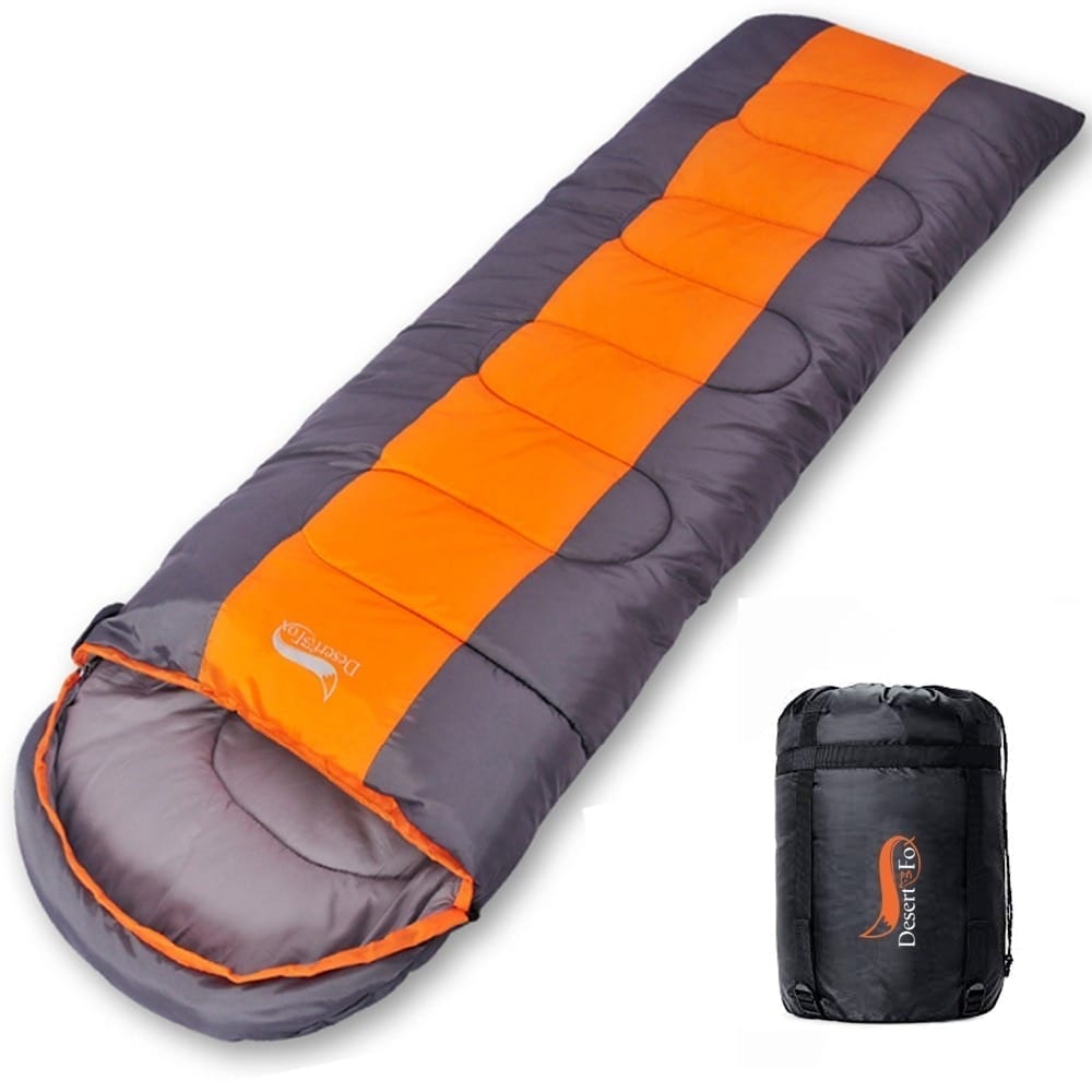 Sleeping bag 4 seasons for trips and outdoor accommodation