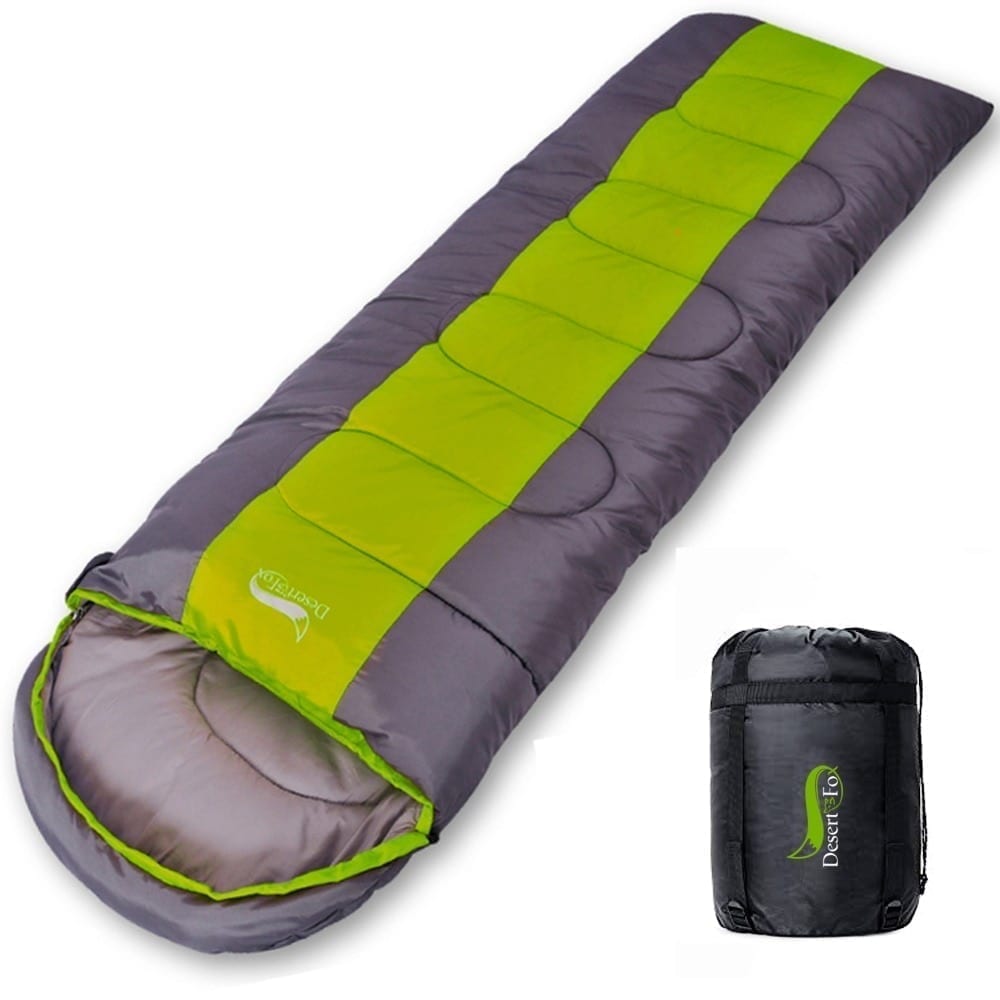 Sleeping bag 4 seasons for trips and outdoor accommodation
