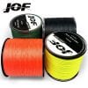 Jof high quality japanese fabric thread for fishing in a variety of colors and sizes, 8 or 4 strands