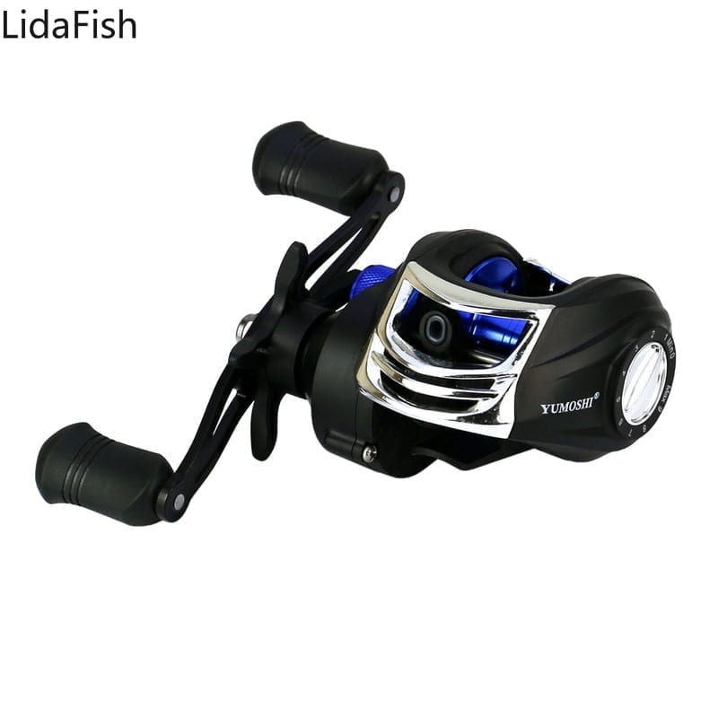 2021 new metal spool baitcasting reel 8kg max drag 7.2:1 high speed gear ratio saltwater