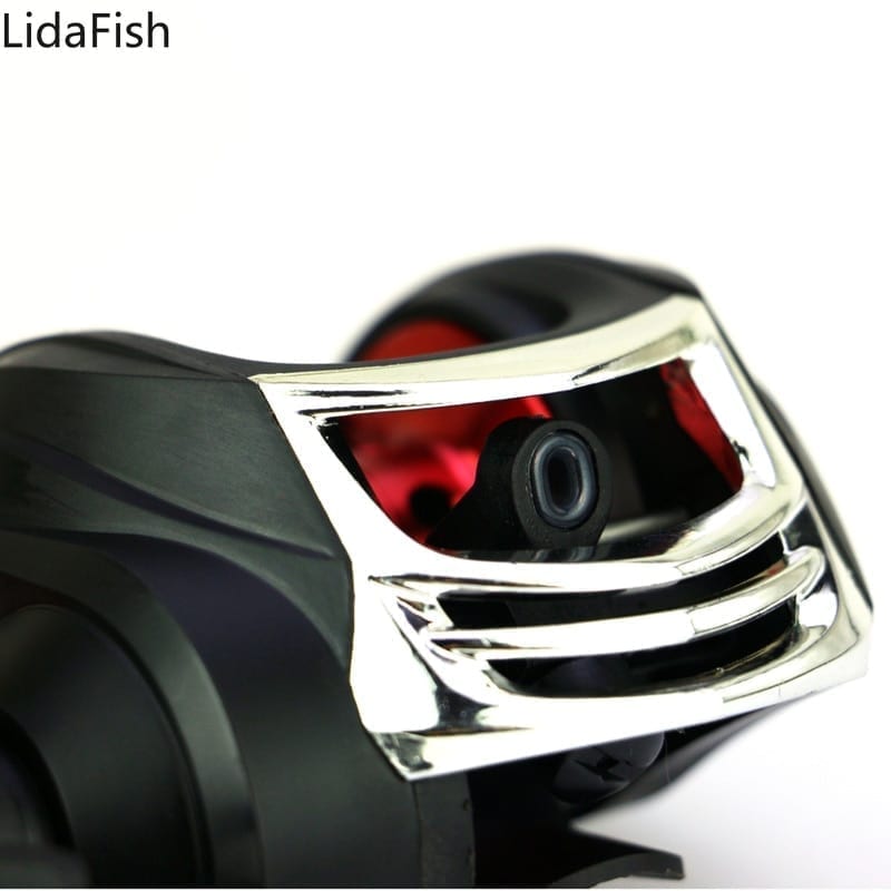 2021 new metal spool baitcasting reel 8kg max drag 7.2:1 high speed gear ratio saltwater