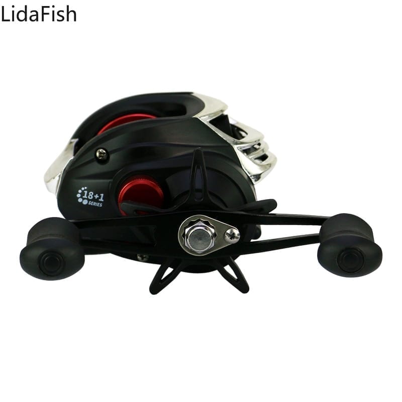 2021 new metal spool baitcasting reel 8kg max drag 7.2:1 high speed gear ratio saltwater