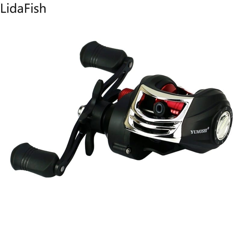 2021 new metal spool baitcasting reel 8kg max drag 7.2:1 high speed gear ratio saltwater