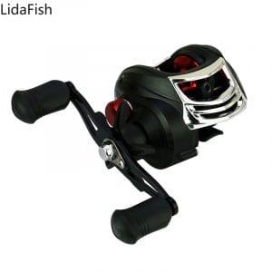 2021 new Metal Spool Baitcasting Reel 8kg Max Drag 7.2:1 High Speed Gear Ratio Saltwater
