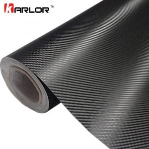 30cmx127cm 3D Carbon Fiber Vinyl Car and Motorcycle Stickers