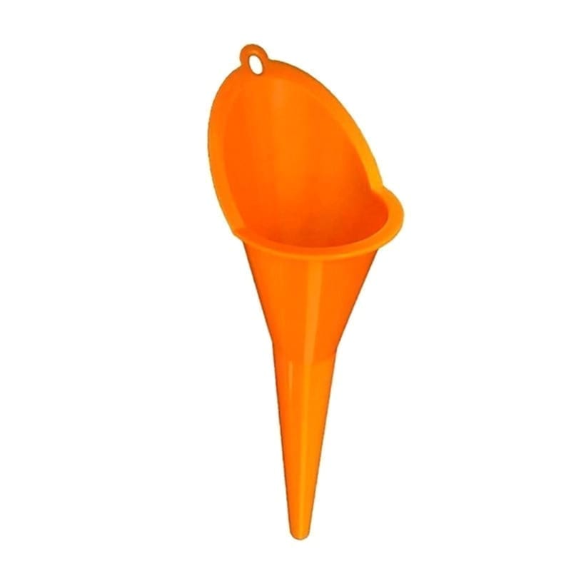 Motorcycle, car long mouth funnel plastic refueling oil