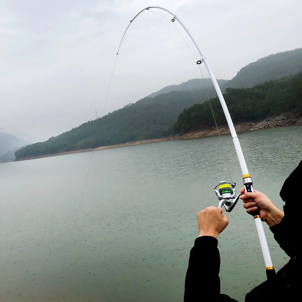 Ghotda 2.1m -3.6m, fishing rod hard frp carbon fiber telescopic