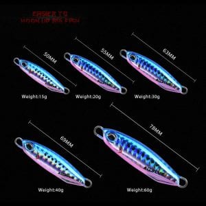 ALLBLUE, New DRAGER, Metal Cast Jig, 15G 30G Shore Casting