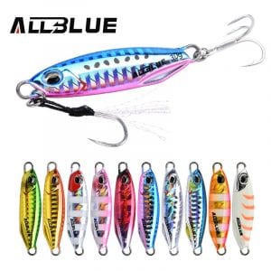 ALLBLUE, New DRAGER, Metal Cast Jig, 15G 30G Shore Casting