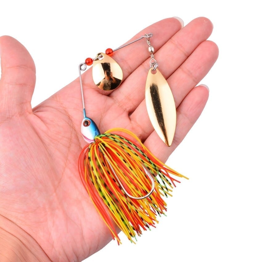 Spinner bait 10g, 16g, 17g. metal lure, spinner lure