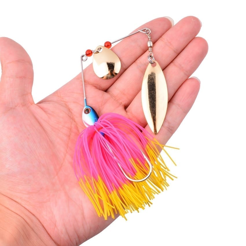Spinner bait 10g, 16g, 17g. metal lure, spinner lure