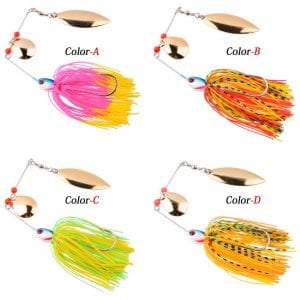 Spinner Bait 10G, 16G, 17G. Metal Lure, Spinner Lure