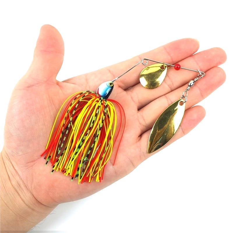 Spinner bait 10g, 16g, 17g. metal lure, spinner lure