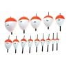 14pcs/set fishing bobber kit