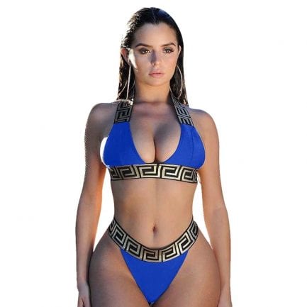 Bandage swimsuit sexy bikini set, bikinis swimwear female separate