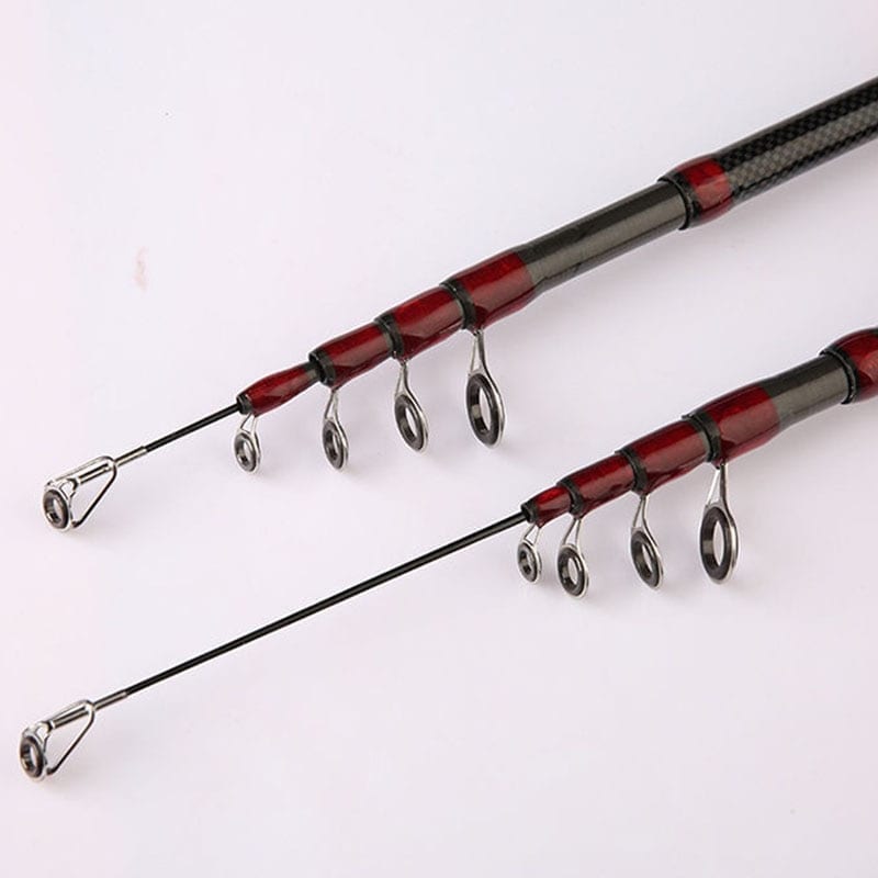 Hfbirds lure telescopic fishing rod, spinning ultralight carbon carp fishing rod, casting portable tackle fishing rod and reel