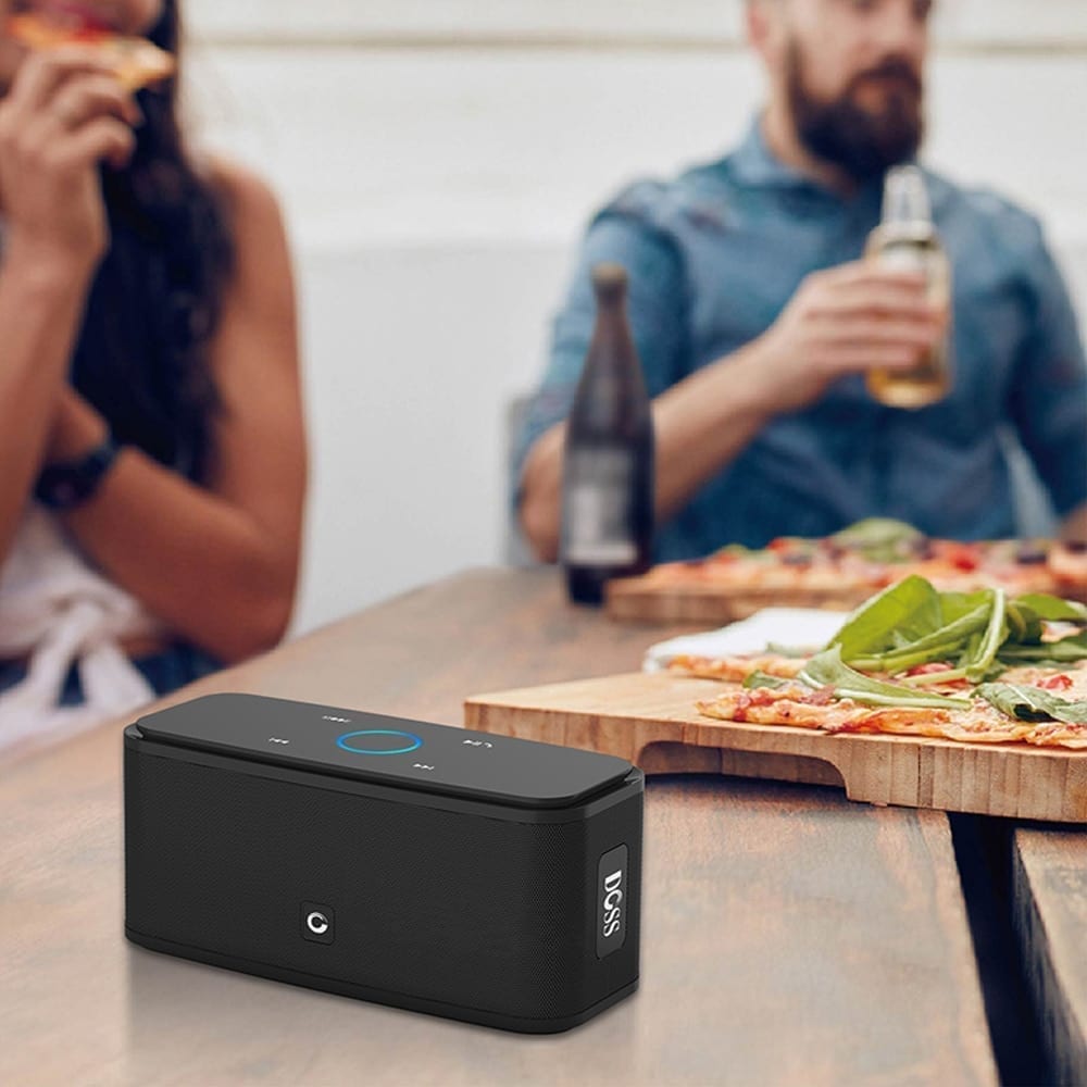 Doss soundbox, touch control, bluetooth speaker, portable wireless loud speakers stereo bass