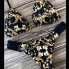 Sexy floral print bikini bandage swimsuit, fashion summer bathers bathing suit ,women two-piece suit