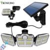 20w super bright solar lights 120led, ip65, waterproof for outdoor