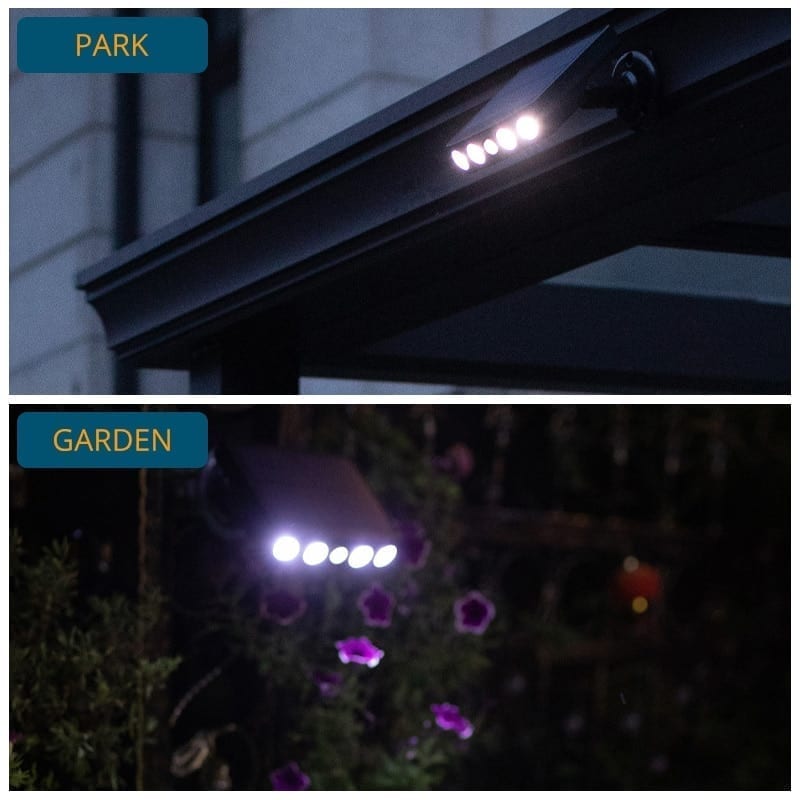 Powerful solar light, outdoor, motion sensor, waterproof