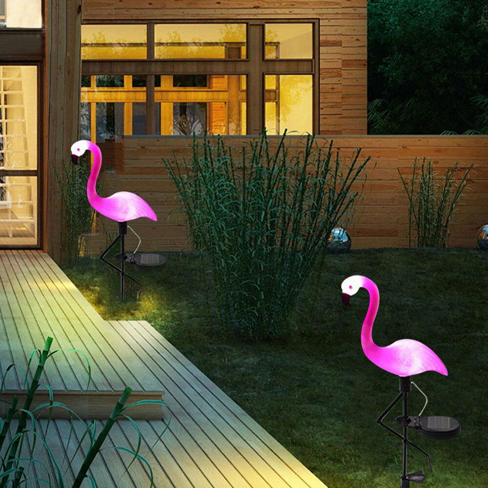 Flamingo lawn solar lamp, waterproof