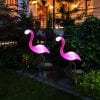 Flamingo lawn solar lamp, waterproof