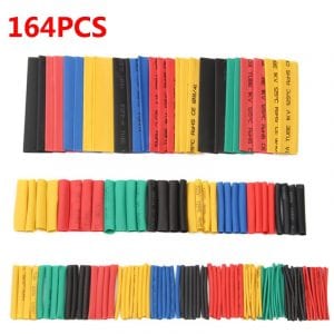 164pcs Set Polyolefin Shrinking Assorted Heat Shrink Tube Wire