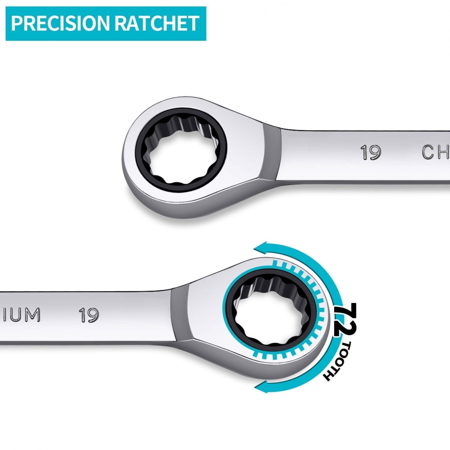 Key ratchet set 72, tooth gear, ring torque