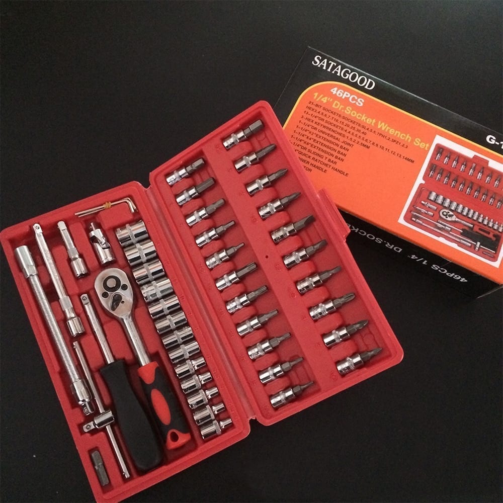 Car repair hand tool, socket wrench set