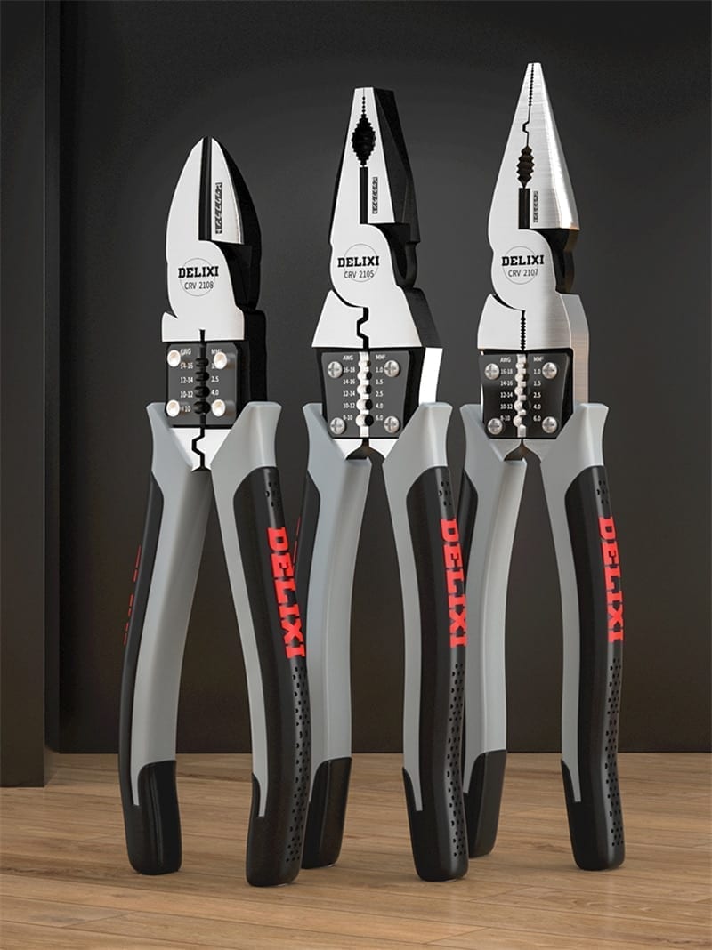 Multifunctional universal diagonal, needle nose,wire cutters