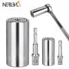 Universal torque wrench head set socket sleeve