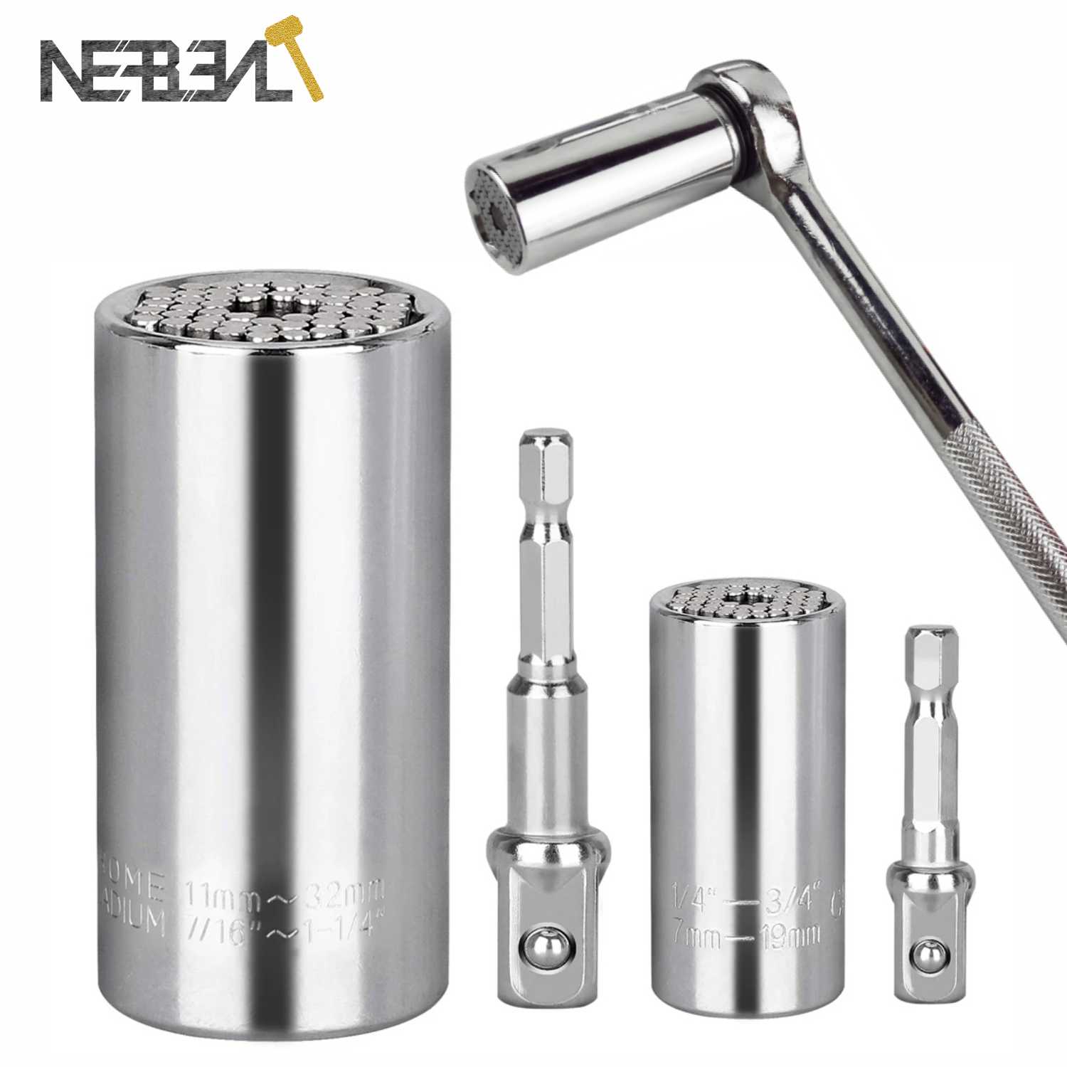 Universal torque wrench head set socket sleeve