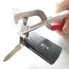 Folding key split pin clamp auto remote car key