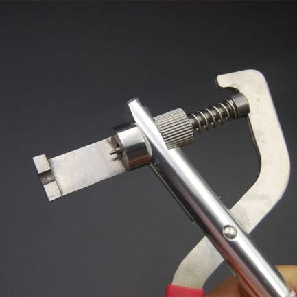 Folding key split pin clamp auto remote car key