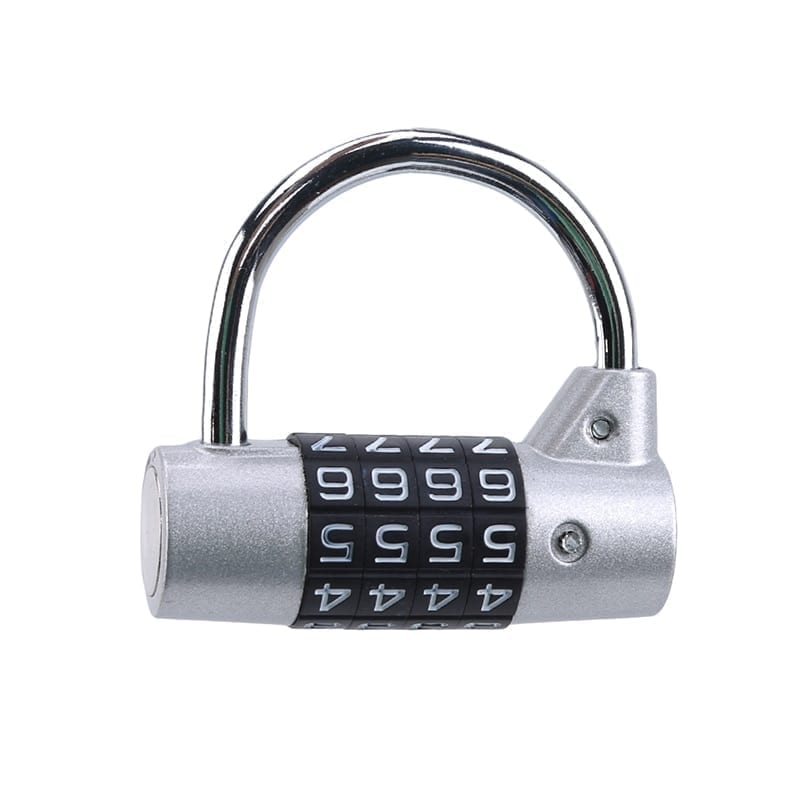 Multifunctional combination 4 digit security padlock